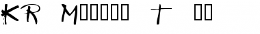 Download KR Marker Thin Regular Font Title Preview