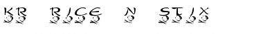 Download KR Rice N Stix Regular Font Title Preview