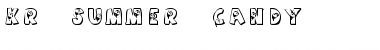 Download KR Summer Candy Regular Font Title Preview