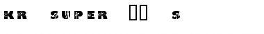 Download KR Super 70's Regular Font Title Preview