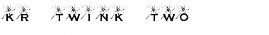 Download KR Twink Two Regular Font Title Preview