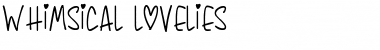 Download Whimsical Lovelies Regular Font Title Preview