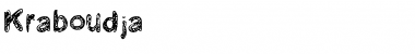 Download Kraboudja Regular Font Title Preview
