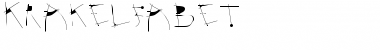 Download Krakelfabet Regular Font Title Preview