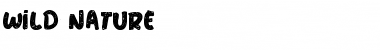 Download Wild Nature Regular Font Title Preview