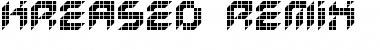 Download Kreased (Remix) Regular Font Title Preview