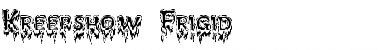 Download Kreepshow 'Frigid' Regular Font Title Preview