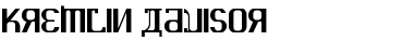 Download KREMLIN ADVISOR Regular Font Title Preview