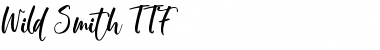 Download wild smith Regular Font Title Preview