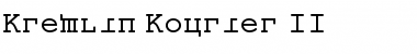 Download Kremlin Kourier II Regular Font Title Preview