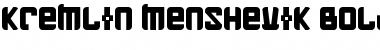 Download Kremlin Menshevik Bold Font Title Preview
