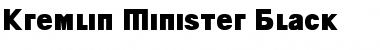 Download Kremlin Minister Black Black Font Title Preview