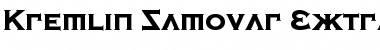 Download Kremlin Samovar Extra Bold Font Title Preview