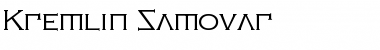 Download Kremlin Samovar Regular Font Title Preview