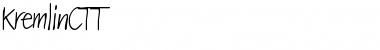 Download KremlinCTT Normal Font Title Preview