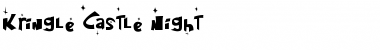 Download Kringle Castle Night Regular Font Title Preview