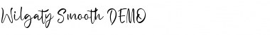 Download Wilgaty Smooth DEMO Regular Font Title Preview
