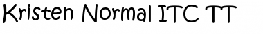 Download Kristen Normal ITC TT Regular Font Title Preview