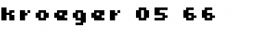 Download kroeger 05_66 Regular Font Title Preview