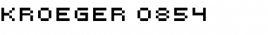 Download kroeger 0854 Regular Font Title Preview