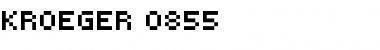 Download kroeger 0855 Regular Font Title Preview