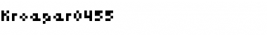 Download kroeger 04_55 Regular Font Title Preview