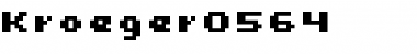 Download kroeger 05_64 Regular Font Title Preview