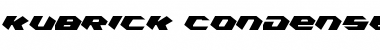 Download Kubrick  Condensed Light Condensed Light Font Title Preview