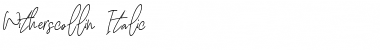 Download Witherscollin Italic Font Title Preview