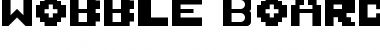 Download Wobble Board Regular Font Title Preview