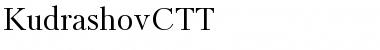 Download KudrashovC Normal Font Title Preview