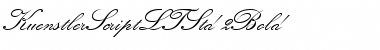 Download Kuenstler Script LT Std Two Bd Regular Font Title Preview