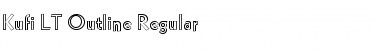 Download Kufi LT Outline Regular Regular Font Title Preview