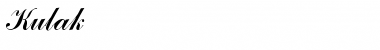 Download Kulak Normal Font Title Preview