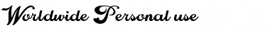 Download Worldwide Regular Font Title Preview