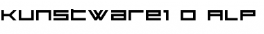 Download Kunstware1.0 ALP 1.0 ALP Font Title Preview