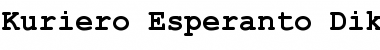 Download Kuriero Esperanto Dika Font Title Preview
