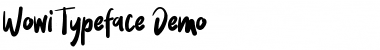 Download Wowi Typeface Regular Font Title Preview