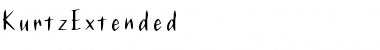 Download KurtzExtended Regular Font Title Preview