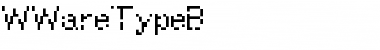 Download WWareTypeB Regular Font Title Preview