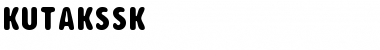 Download KutakSSK Regular Font Title Preview