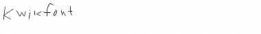 Download Kwikfont Regular Font Title Preview
