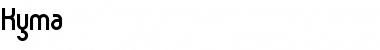 Download Kyma Kyma Font Title Preview
