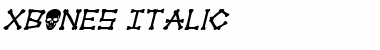 Download xBONES Italic Italic Font