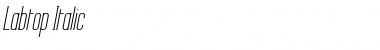 Download Labtop Italic Font Title Preview