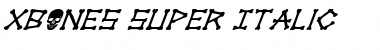 Download xBONES Super-Italic Font