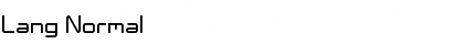 Download Lang Normal Font Title Preview