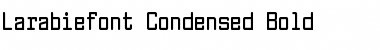 Download Larabiefont Condensed Bold Font Title Preview