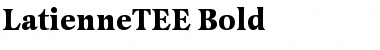 Download LatienneTEE Bold Font Title Preview