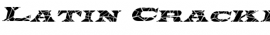 Download Latin-Cracked Italic Font Title Preview
